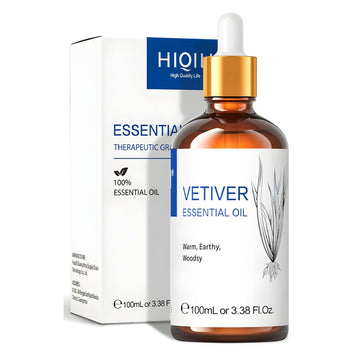 Vetiver – 100ml – Pure Essential Oil – HIQILI SIGNATURE
