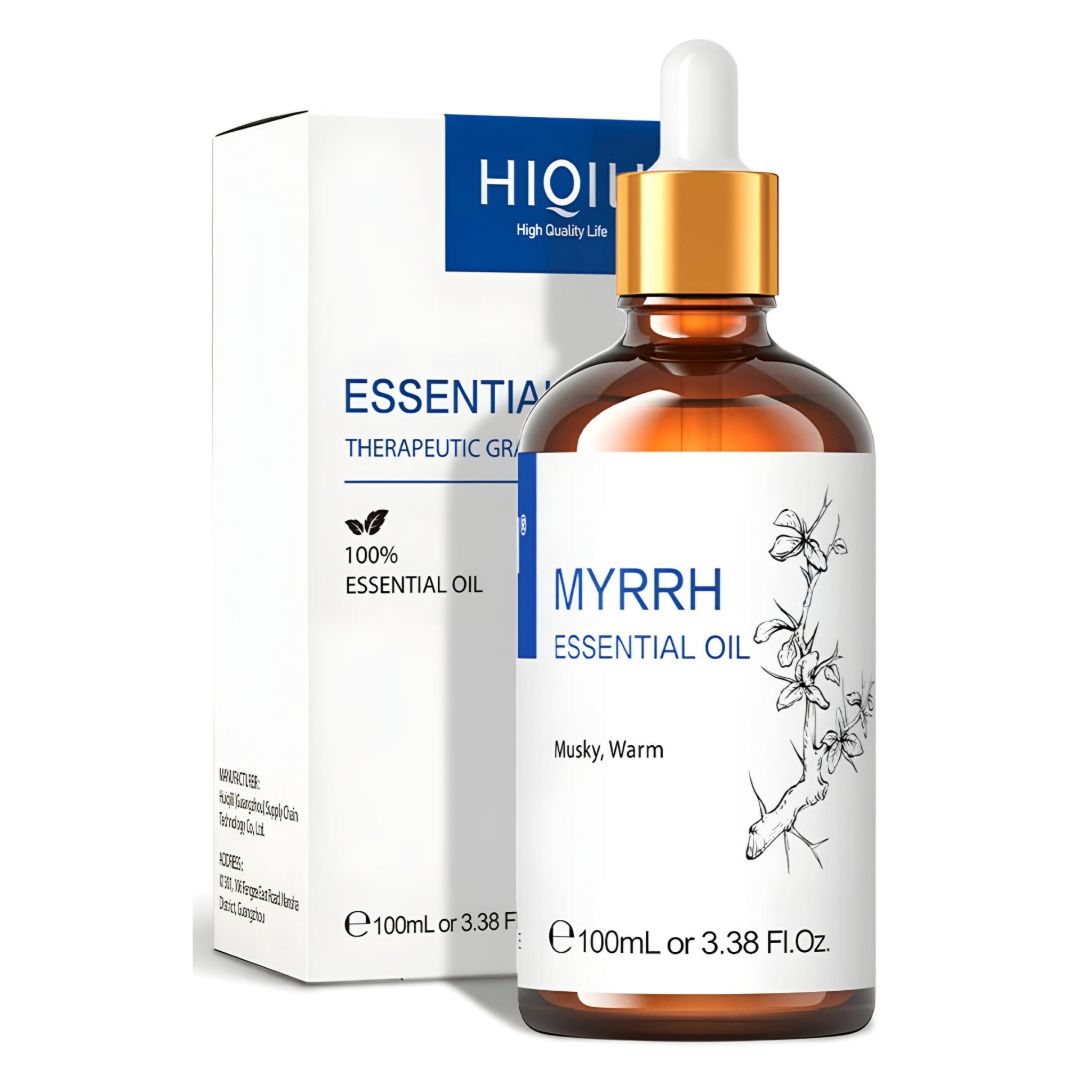 Myrrh – 100ml – Pure Essential Oil – HIQILI SIGNATURE
