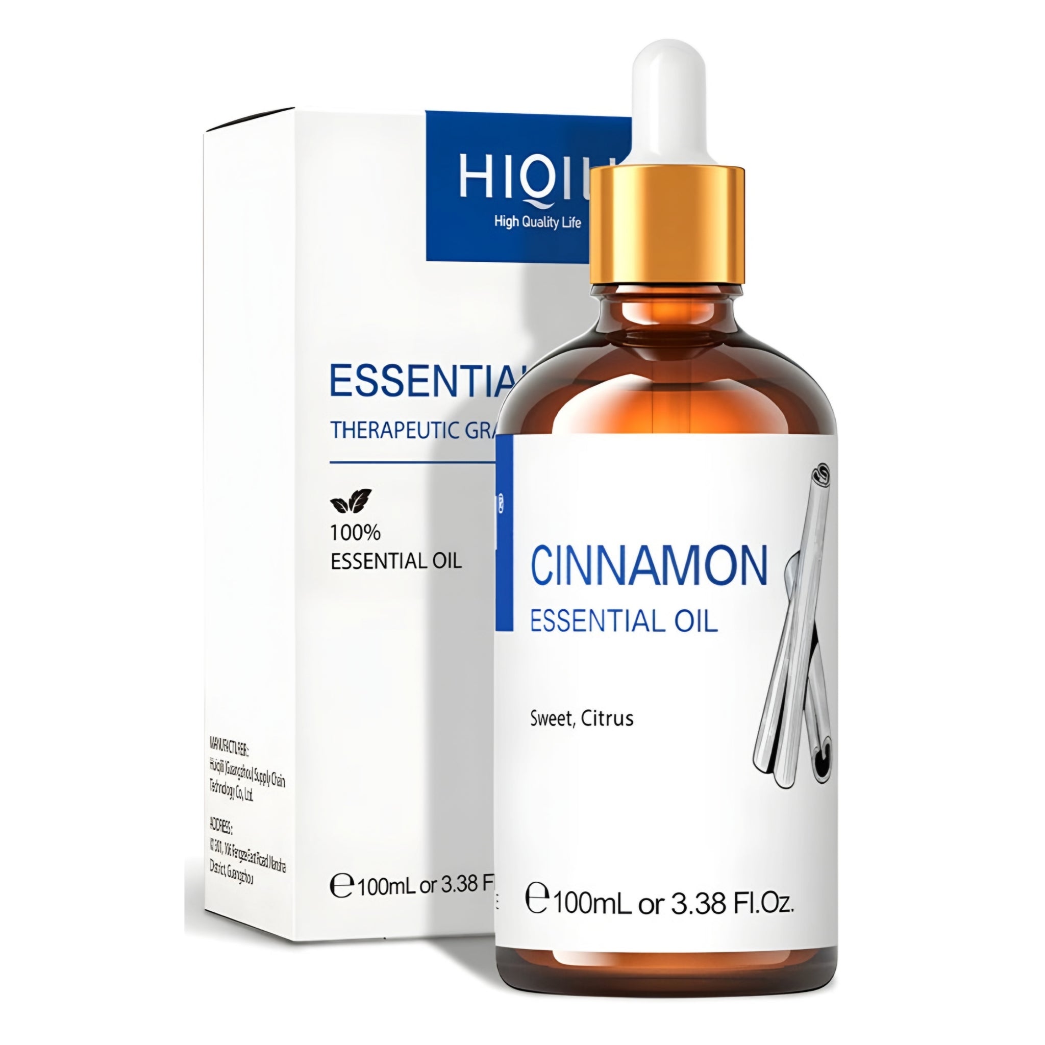 Cinnamon – 100ml – Pure Essential Oil – HIQILI SIGNATURE