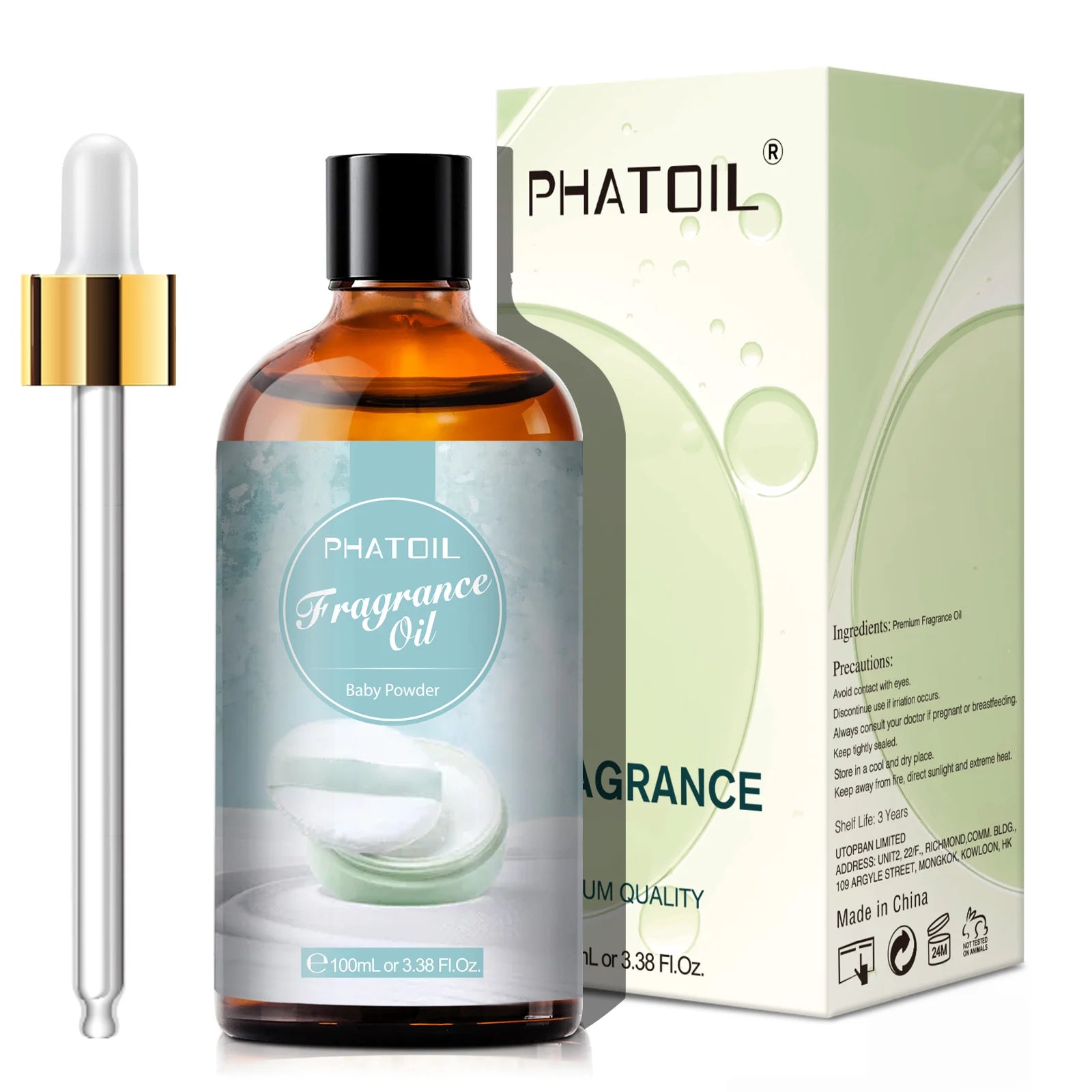 Baby Powder – 100ml – Pure Essential Oil – PHATOIL REFINED