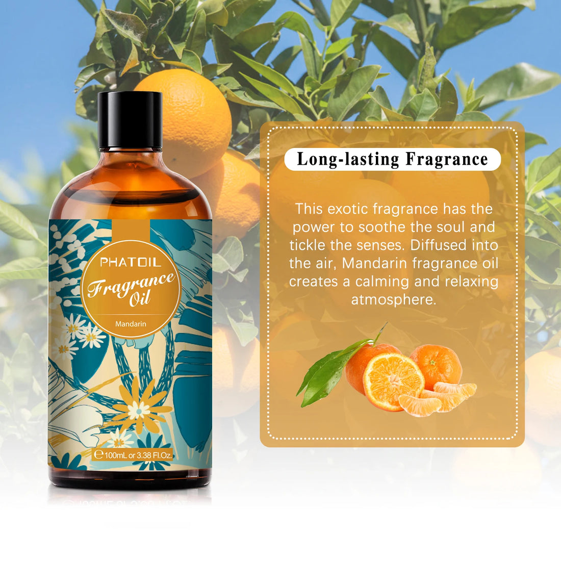 Mandarin – 100ml – Pure Essential Oil – PHATOIL REFINED
