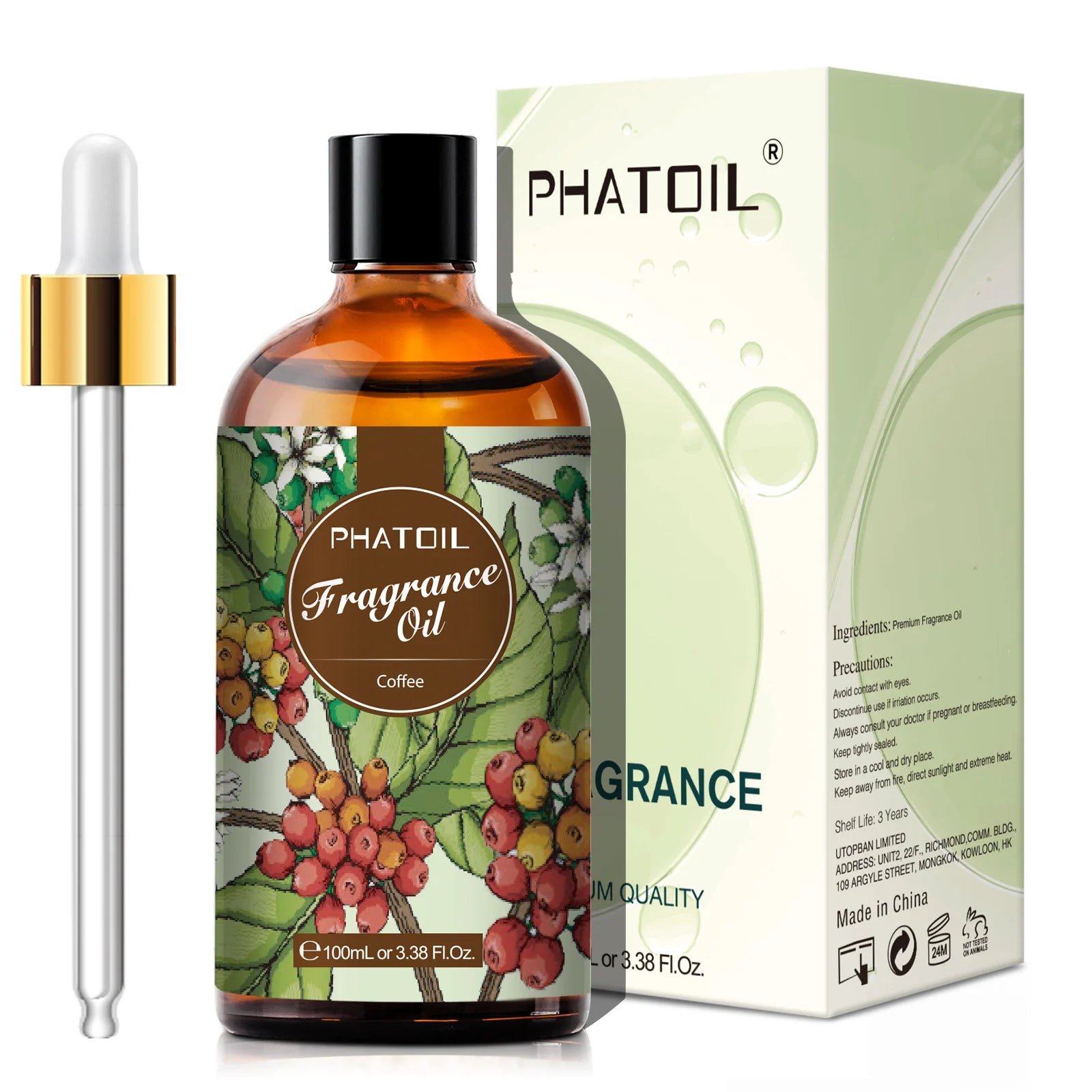 Coffee – 100ml – Pure Essential Oil – PHATOIL REFINED