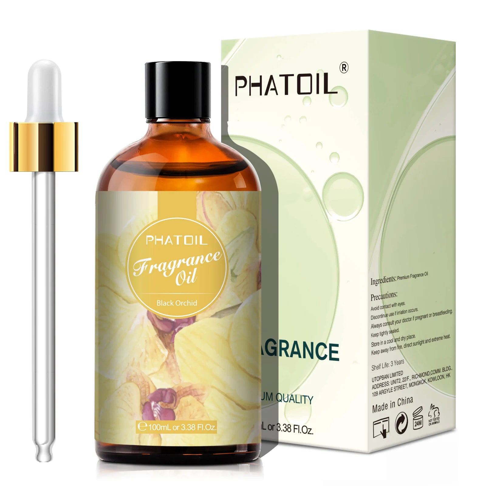 Black Orchid – 100ml – Pure Essential Oil – PHATOIL REFINED