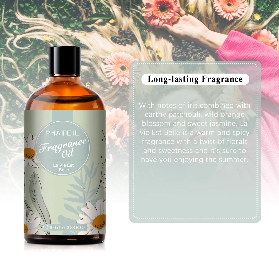 La Vie Est Belle – 100ml – Pure Essential Oil – PHATOIL REFINED