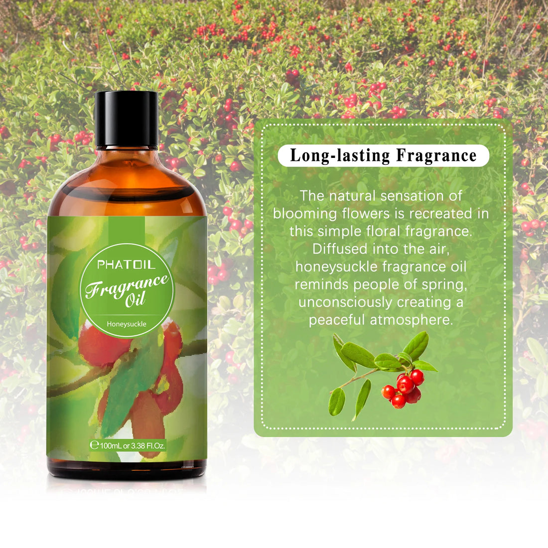 Honeysuckle – 100ml – Pure Essential Oil – PHATOIL REFINED
